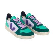 Klassieke Sneaker met Logo Patch Veja , Multicolor , Dames