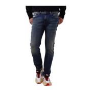 Slim Fit Jeans 1979 Sleenker2 Blauw Diesel , Blue , Heren