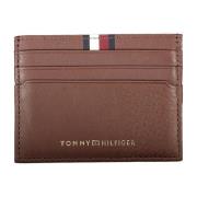 Heren Bruine Portemonnee met Kaarthouder Tommy Hilfiger , Brown , Here...