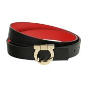 Trendy Womens Belt Assortment Salvatore Ferragamo , Black , Dames