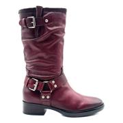 Bordeaux Laarzen Tronchetto Model Mjus , Red , Dames