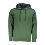 Groene Hoodie met Borduursel U.s. Polo Assn. , Green , Heren