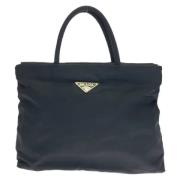 Pre-owned Canvas prada-bags Prada Vintage , Black , Dames