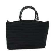 Pre-owned Nylon handbags Gucci Vintage , Black , Dames