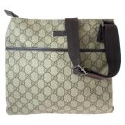 Pre-owned Canvas gucci-bags Gucci Vintage , Beige , Heren