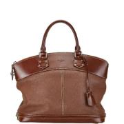 Pre-owned Leather louis-vuitton-bags Louis Vuitton Vintage , Brown , D...