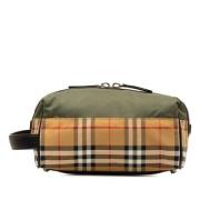 Pre-owned Canvas clutches Burberry Vintage , Multicolor , Dames