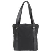 Pre-owned Canvas shoulder-bags Bvlgari Vintage , Black , Dames