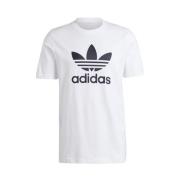 Klassieke Trefoil Tee Adidas , White , Heren