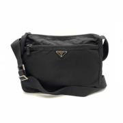 Pre-owned Canvas prada-bags Prada Vintage , Black , Dames