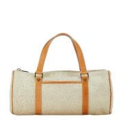 Pre-owned Suede handbags Celine Vintage , White , Dames