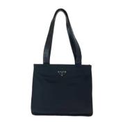 Pre-owned Canvas prada-bags Prada Vintage , Black , Dames