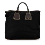 Pre-owned Canvas prada-bags Prada Vintage , Black , Dames