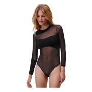 No Promises Bodysuit Black Undress Code , Black , Dames