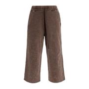 Katoenen broek R13 , Brown , Dames