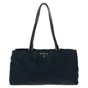 Pre-owned Canvas prada-bags Prada Vintage , Black , Dames