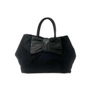 Pre-owned Canvas prada-bags Prada Vintage , Black , Dames