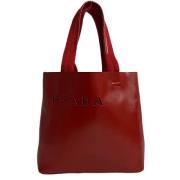 Pre-owned Leather prada-bags Prada Vintage , Red , Dames