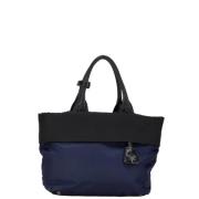 Pre-owned Canvas prada-bags Prada Vintage , Blue , Dames