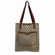 Pre-owned Canvas gucci-bags Gucci Vintage , Brown , Dames