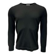 Zwarte Merino Athleisure Sweater Gran Sasso , Black , Heren