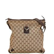 Pre-owned Canvas gucci-bags Gucci Vintage , Brown , Dames