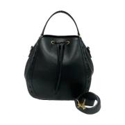 Pre-owned Leather handbags Yves Saint Laurent Vintage , Black , Dames