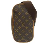 Pre-owned Canvas louis-vuitton-bags Louis Vuitton Vintage , Brown , Da...