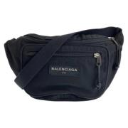 Pre-owned Canvas balenciaga-bags Balenciaga Vintage , Black , Heren