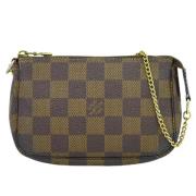 Pre-owned Canvas louis-vuitton-bags Louis Vuitton Vintage , Brown , Da...