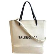 Pre-owned Leather balenciaga-bags Balenciaga Vintage , White , Dames