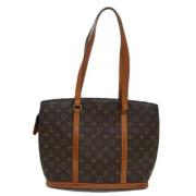 Pre-owned Canvas louis-vuitton-bags Louis Vuitton Vintage , Brown , Da...