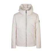 Beige Parka Jas voor Mannen Calvin Klein , Beige , Heren