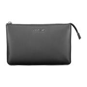 Zwarte Schoudertas met Ritssluiting Calvin Klein , Black , Dames