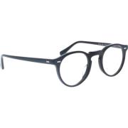 Klassieke Gregory Peck Bril Oliver Peoples , Black , Unisex