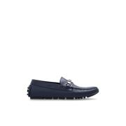 Leren Loafers Emporio Armani , Blue , Heren