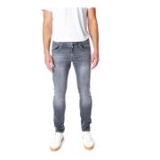 Slim Fit Midwaist Jeans Pepe Jeans , Gray , Heren