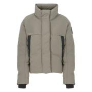 Groene Donsjas Hoge Hals Canada Goose , Green , Dames