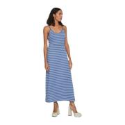 Elegante Maxi Jurk Vila , Blue , Dames