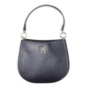 Blauwe Schoudertas met Ritssluiting Tommy Hilfiger , Blue , Dames