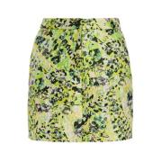 Stijlvolle Jacquard Minirok Essentiel Antwerp , Green , Dames