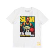 Seattle Supersonics NBA Slam Tee Mitchell & Ness , White , Heren