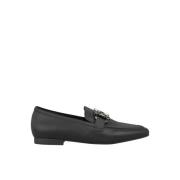 Metalen Stijgbeugel Loafer Alma EN Pena , Black , Dames