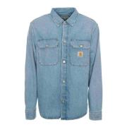 Harvey Overshirt Carhartt Wip , Blue , Heren