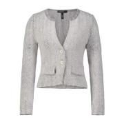 Sprankelende Alpaca Wol Vest Marc Cain , Gray , Dames