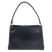 Pre-owned Leather gucci-bags Gucci Vintage , Black , Dames