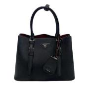 Pre-owned Leather prada-bags Prada Vintage , Black , Dames