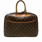 Pre-owned Canvas handbags Louis Vuitton Vintage , Brown , Dames