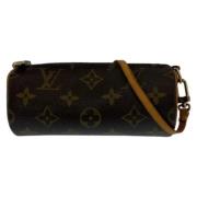 Pre-owned Canvas louis-vuitton-bags Louis Vuitton Vintage , Brown , Da...