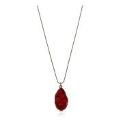 Ketting met hanger Marni , Red , Dames